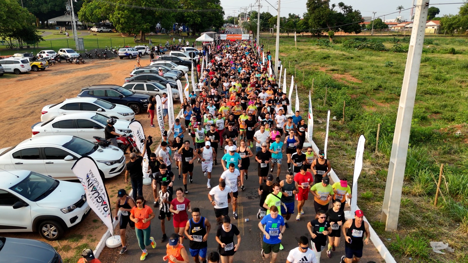 Com largada prevista para às 6h30, a corrida terá um percurso de sete quilômetros, com saída e chegada no Parque Cimba, passando pela Via Norte e Marginal Neblina.