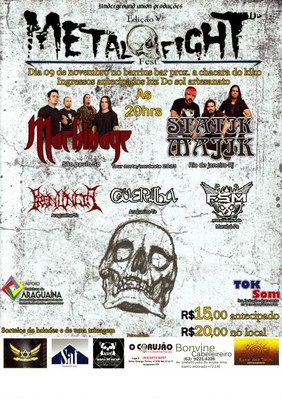 5ª edição do Metal Fight agita Araguaína