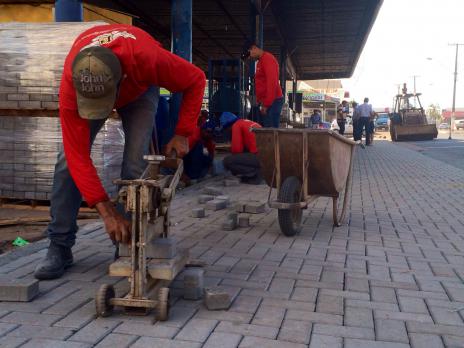 Calçadas recebem obras para acessibilidade em Araguaína