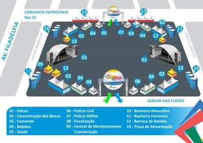 Estrutura do Carnabalada 2014 terá área total com mais de 20 mil metros quadrados