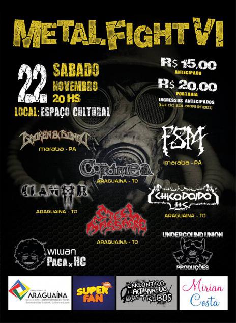 Evento de rock reúne bandas em Araguaína