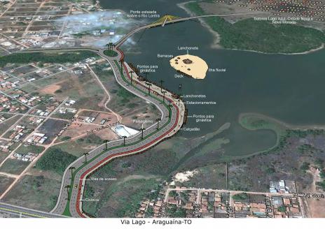 Liberado recursos de R$ 12 milhões para construção da Via Lago em Araguaína