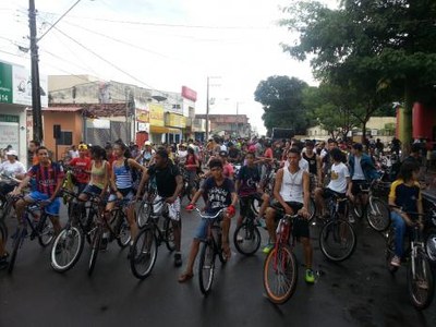 Mais de 500 ciclistas participam da 2ª Pedalada Ecológica de Araguaína