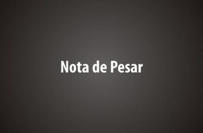 NOTA DE PESAR - JESSÉ COELHO LINO