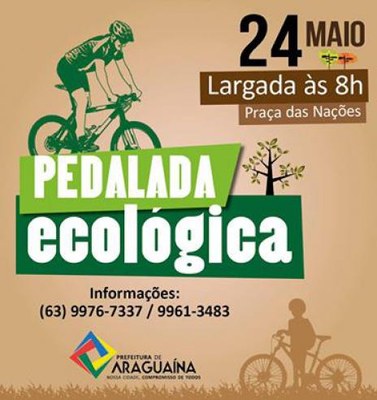 Prefeitura de Araguaína realiza 2ª Edição da Pedalada Ecológica