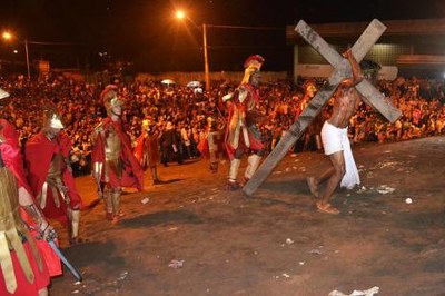 Secretarias de Infraestrutura e Cultura se mobilizam para realização da Via Sacra