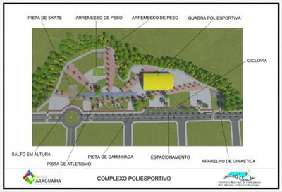 Araguaína ganhará Complexo Poliesportivo