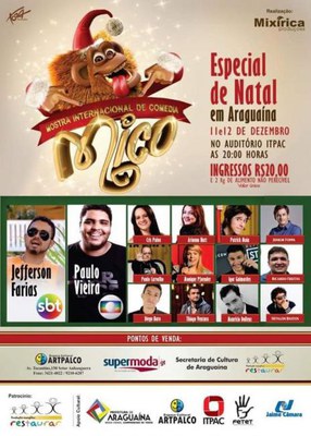 Araguaína recebe Mostra Internacional de Comédia