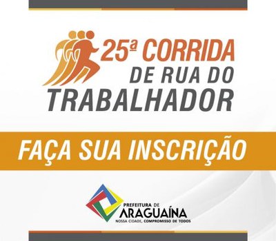 Continuam abertas inscrições para 25ª Corrida de Rua do Trabalhador