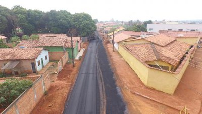 Pavimentação, drenagem e calçadas beneficiam setores da região oeste de Araguaína
