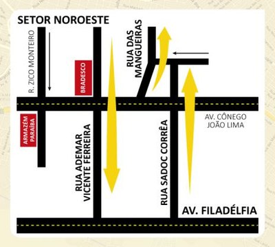 Prefeitura inicia reordenamento de vias no Centro