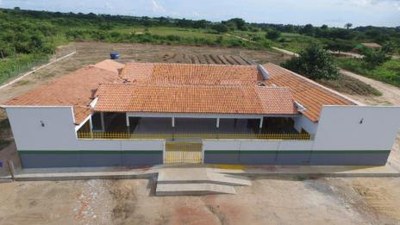 Assentamento Rio Preto conta com escola reconstruída, ampliada e climatizada