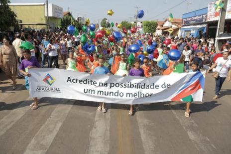 Desfile de Sete de Setembro em Araguaína propõe resgate de valores cívicos