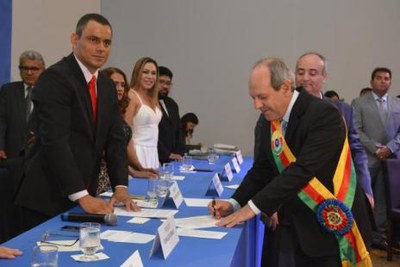 Dimas inicia novo mandato priorizando ações de Segurança Pública