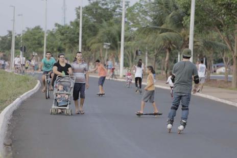 Lazer na Rua será na Avenida Via Lago a partir deste fim de semana