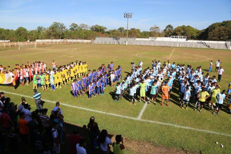 Mais de mil atletas participam dos jogos da 4ª Copa Norte de Futebol de Base