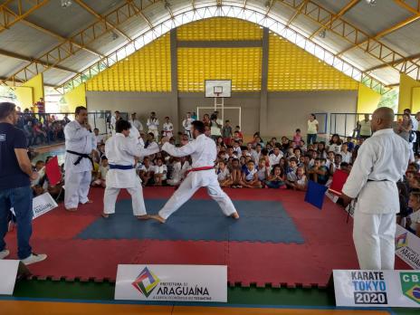 Pré Olímpico Nacional de karatê é oficialmente lançado em Araguaína