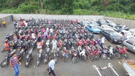 Prefeitura realizará segundo leilão de veículos apreendidos