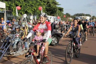 Agência de Trânsito encerra campanha de doação de sangue com Passeio Ciclístico