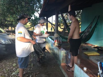 Prefeitura de Araguaína realiza fiscalização na Praia do Garimpinho