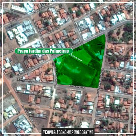 Setor Jardim das Palmeiras em Araguaína contará com praça de lazer