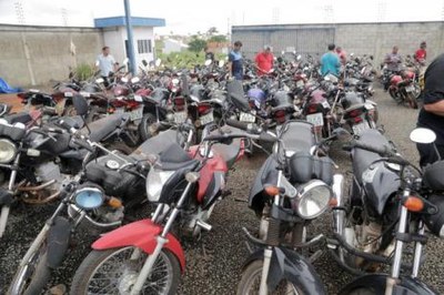 Visitação às motocicletas do terceiro leilão da ASTT segue até sábado