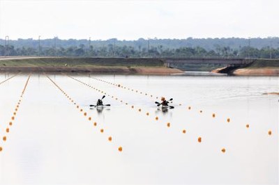 1º Desafio Brasileiro de Canoagem vai até domingo em Araguaína