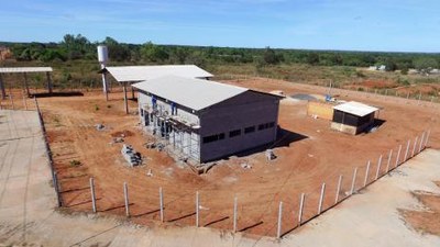 Construção do Laticínio Municipal de Araguaína chega aos 40%