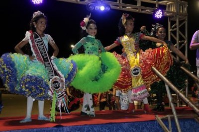 Junina Encanto do Luar vence o concurso de Rainha Mirim do São João do Cerrado de Araguaína