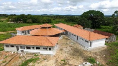 Obra de escola de excelência na zona rural de Araguaína chega a 83%