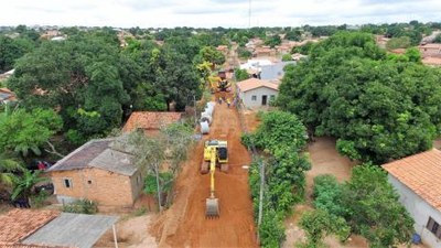 Prefeitura dá fim a alagamentos em ruas do Setor Itaipu com drenagem e asfalto