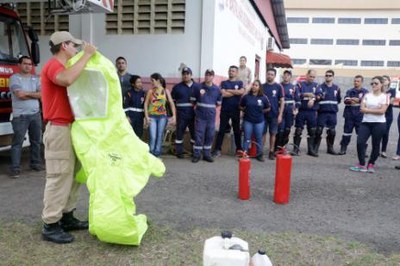 Profissionais do SAMU são capacitados para emergências químicas