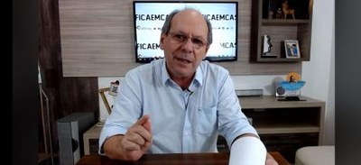 Dimas faz live para tirar dúvidas da população e informa sobre 5º caso de coronavírus