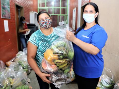 Entrega de cestas básicas para famílias devido à pandemia é retomada em Araguaína