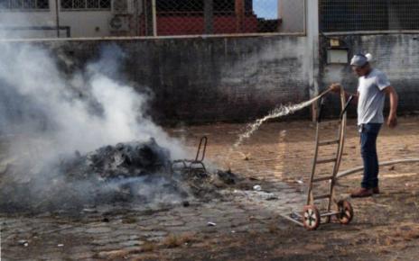 Fiscalização Ambiental de Araguaína flagra queimada com ajuda de denúncia