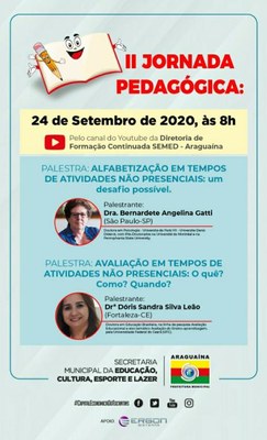 Mais de 2 mil profissionais da Educação devem participar de Jornada Pedagógica