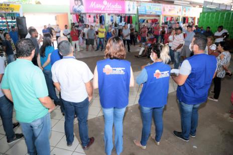 Reunião discute medidas de segurança sanitária para feiras livres em Araguaína