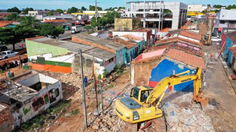 Revitalização da Feirinha segue com desocupações no segundo e terceiro quarteirões