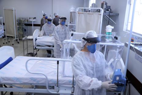 Unidade Corona Norte recebe primeiro paciente no tratamento da covid-19