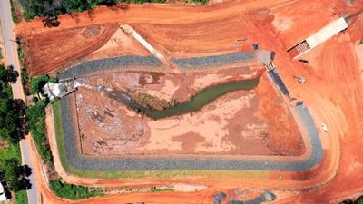 Prefeitura conclui primeira bacia de detenção para evitar alagamentos em Araguaína