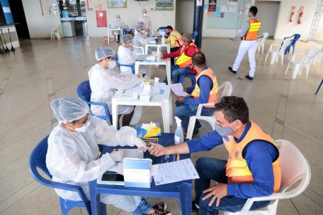 Prefeitura de Araguaína realiza testagem para covid na população