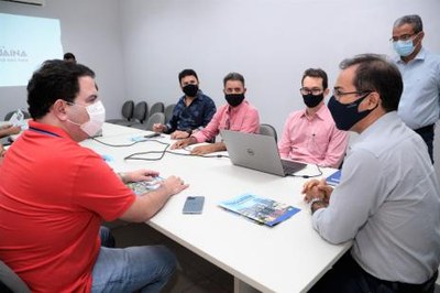 Wagner recebe prefeito de Balsas para passar experiências que fazem de Araguaína destaque regional