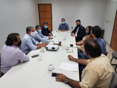 Wagner Rodrigues recebe instituições para tratar de novos investimentos e obras