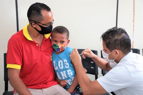 Araguaína amplia vacinação contra covid-19 para todas as crianças a partir dos 8 anos