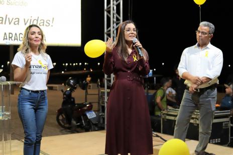 “Araguaína se destaca pelo cuidado e atenção com a saúde mental”, destaca primeira-dama em evento