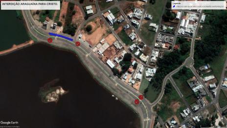 ASTT orienta sobre novas rotas de trânsito na Via Lago durante Araguaína para Cristo