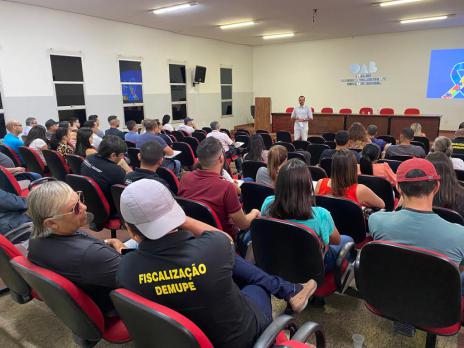 Fiscais de Araguaína recebem capacitação com delegados da Polícia Civil