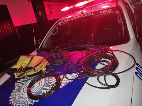 GMA recupera fios furtados da decoração natalina de Araguaína