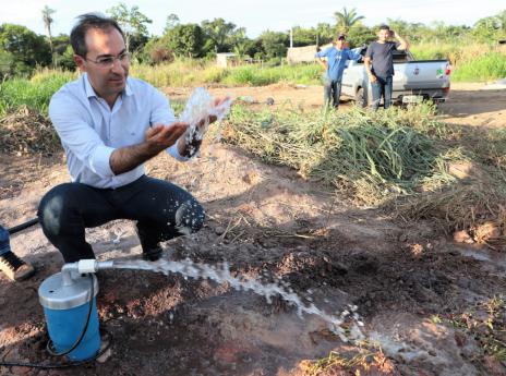 Quatro campos de futebol de Araguaína ganharão poços artesianos para irrigação