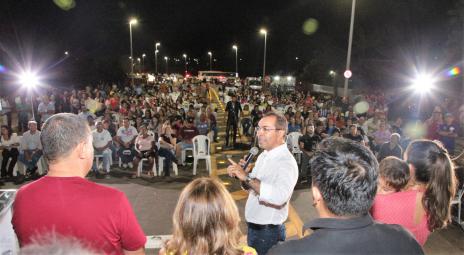 “Temos que pensar grande”, diz Wagner durante inauguração da Via Norte